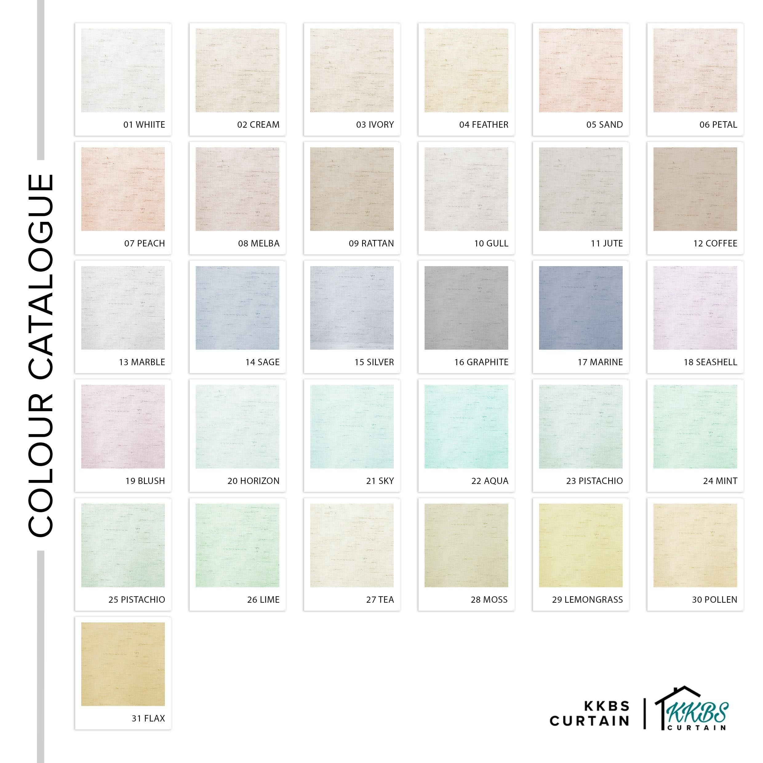 Alery Sheer Curtain Custom Made