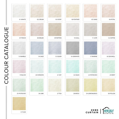 Alery Sheer Curtain Custom Made