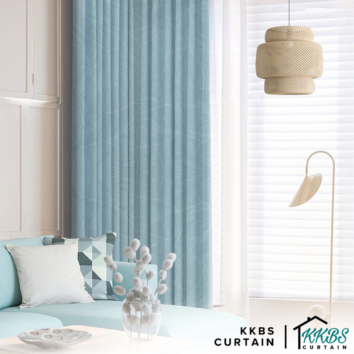 Fiora 98-99.9% Blackout Curtain Ready Made Standard Width