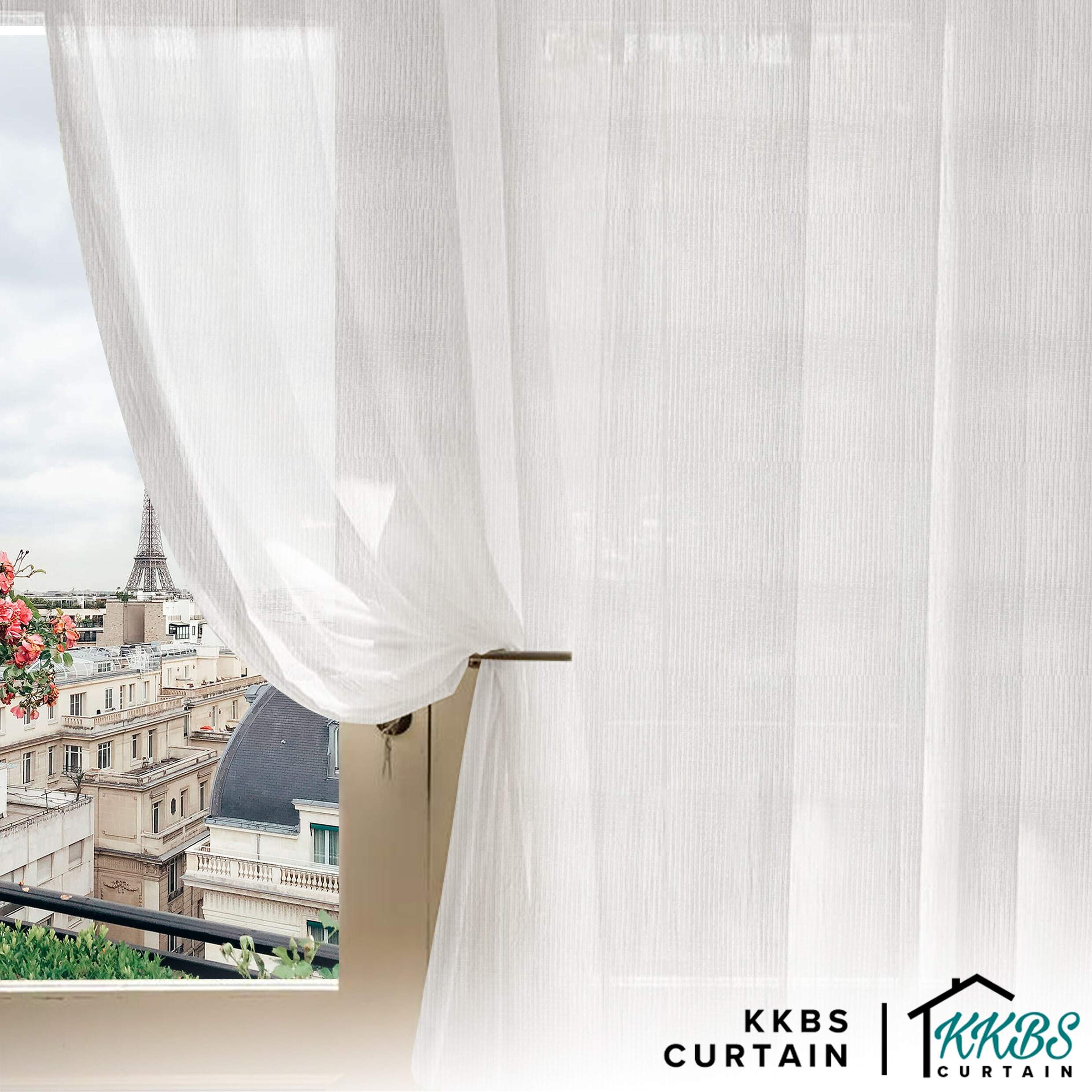 Corrine Sheer Curtain Custom Made