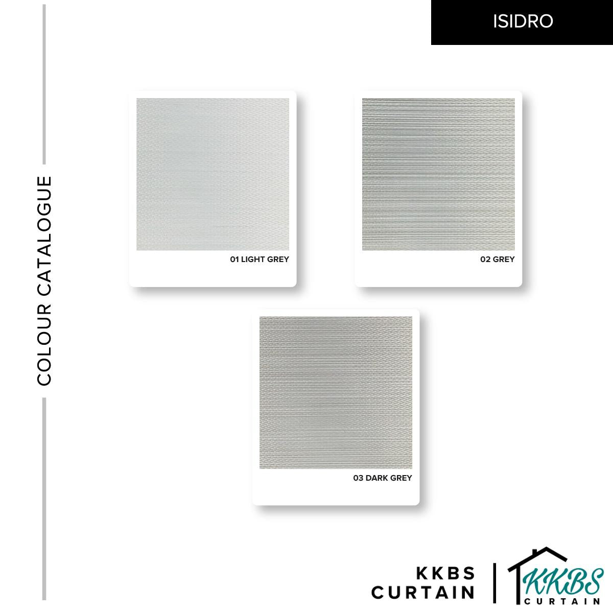 Isidro 100% Blackout Zebra Blinds Custom Made