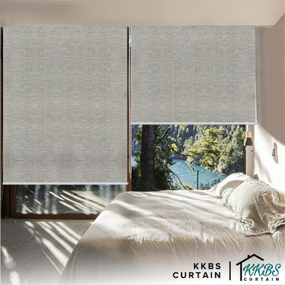 Yoneko 100% Blackout Roller Blinds Custom Made