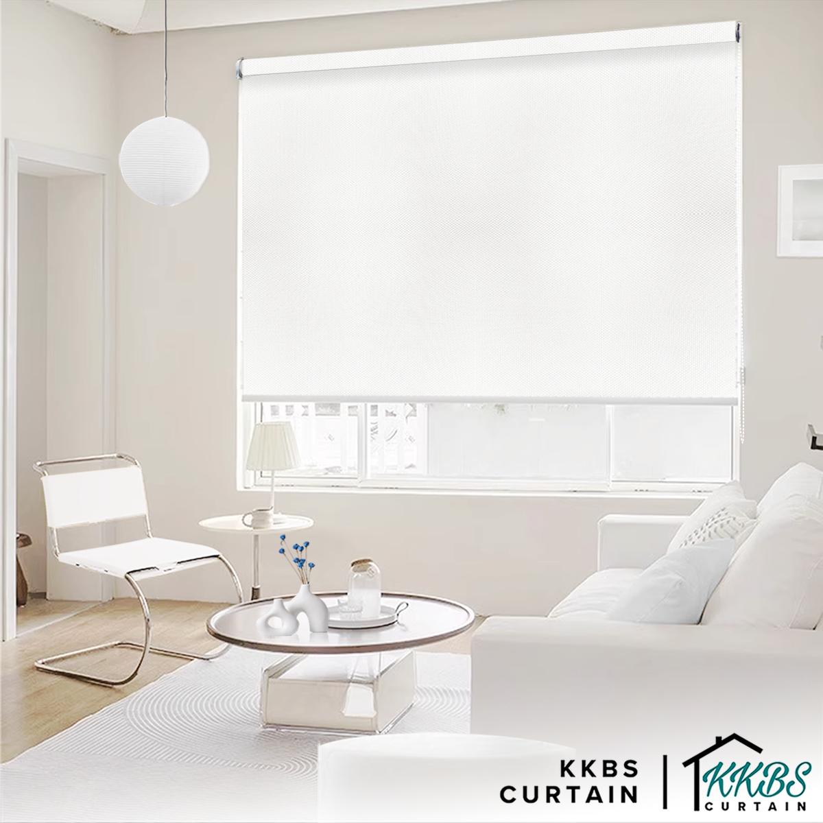 Yoneko 100% Blackout Roller Blinds Custom Made