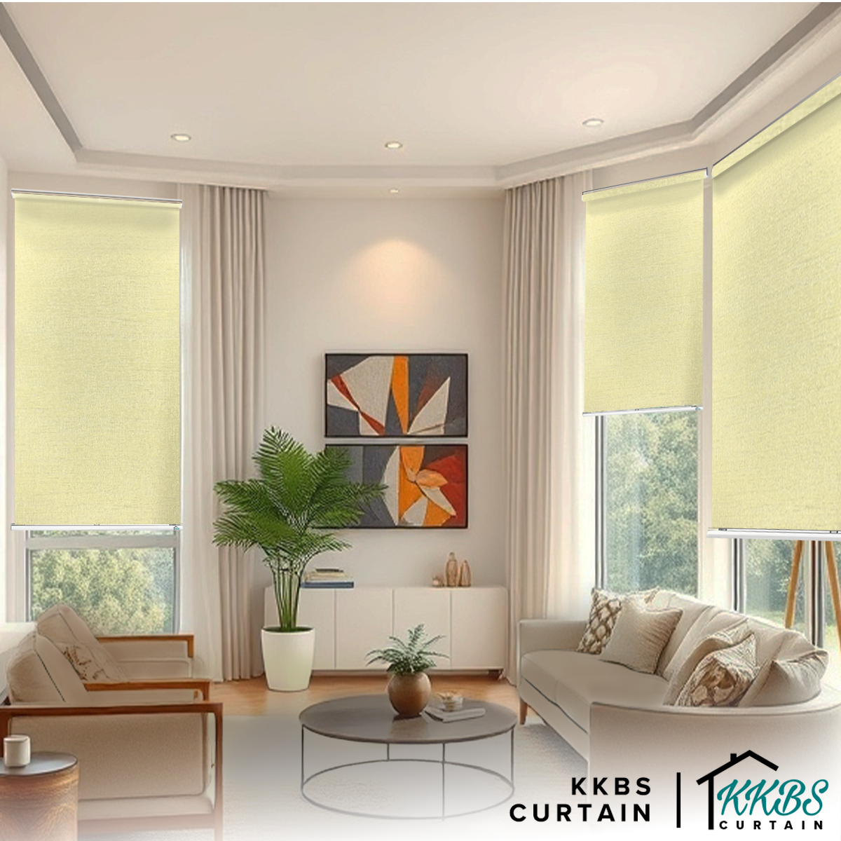 Callisto 100% Blackout Roller Blinds Custom Made