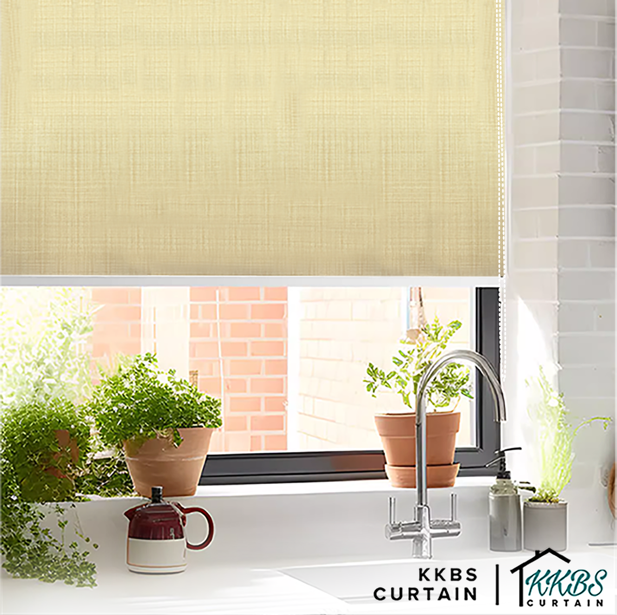Amelio 100% Blackout Roller Blinds Custom Made