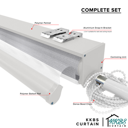 Harano 100% Blackout Zebra Blinds Custom Made