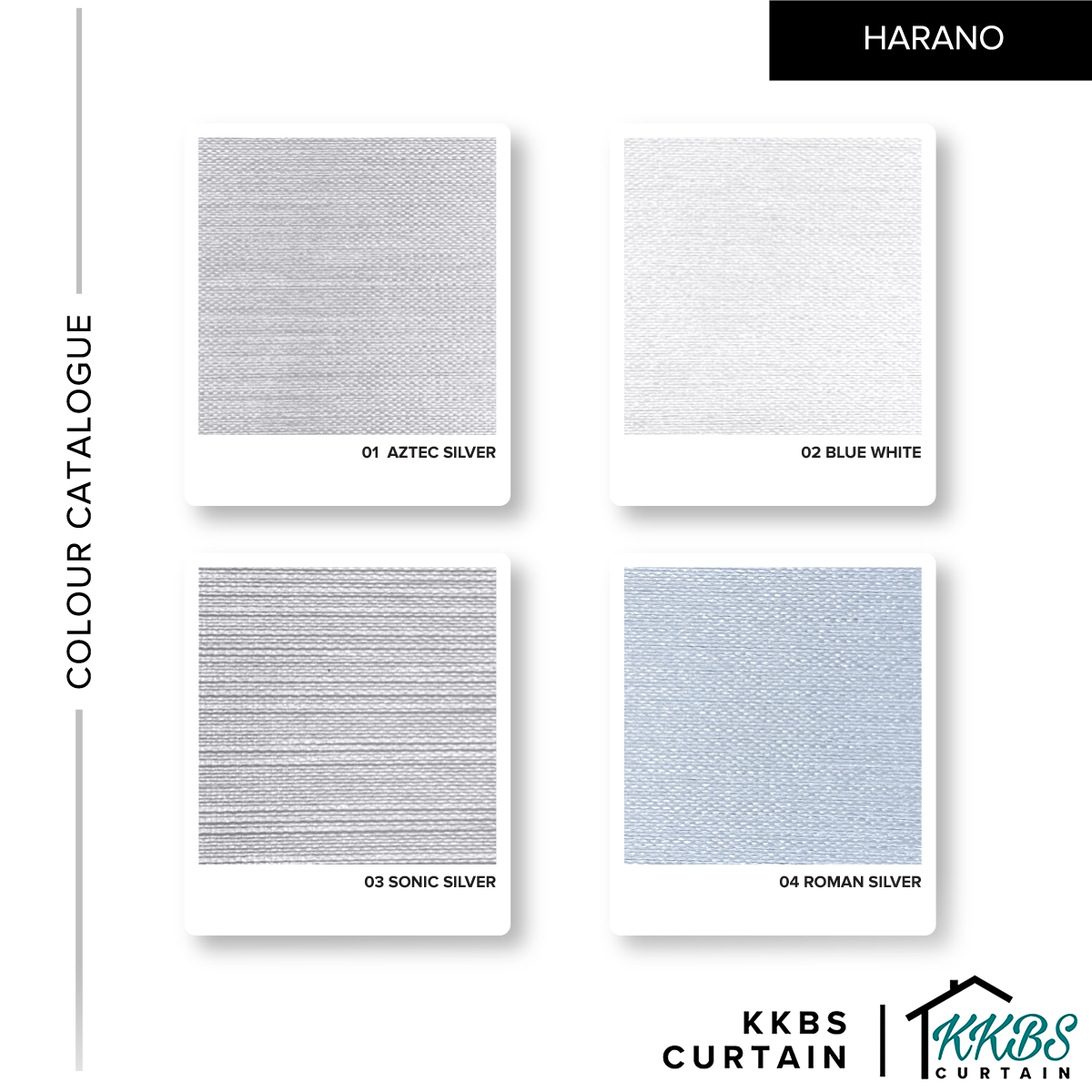 Harano 100% Blackout Zebra Blinds Custom Made