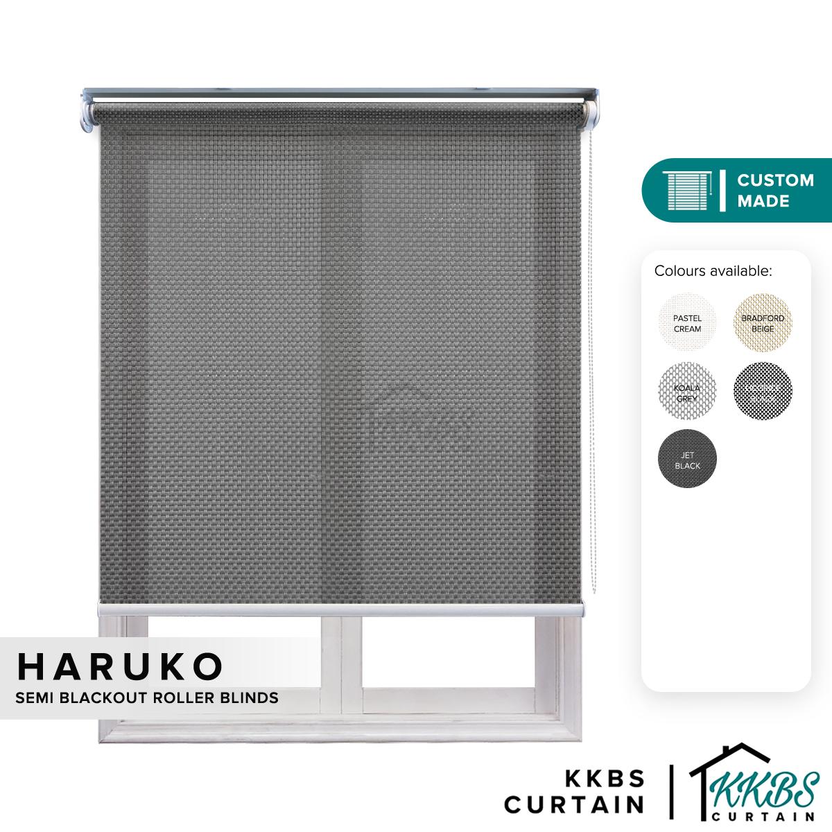 Haruko Semi Blackout Roller Blinds Custom Made