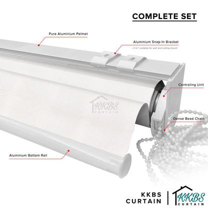 Haruko Semi Blackout Roller Blinds Custom Made