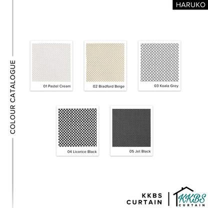 Haruko Semi Blackout Roller Blinds Custom Made