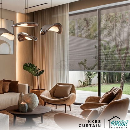 Juliano 26mm Sheer Honeycomb Blinds Custom Made