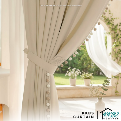 Frances Curtain Laces Cut by Metre