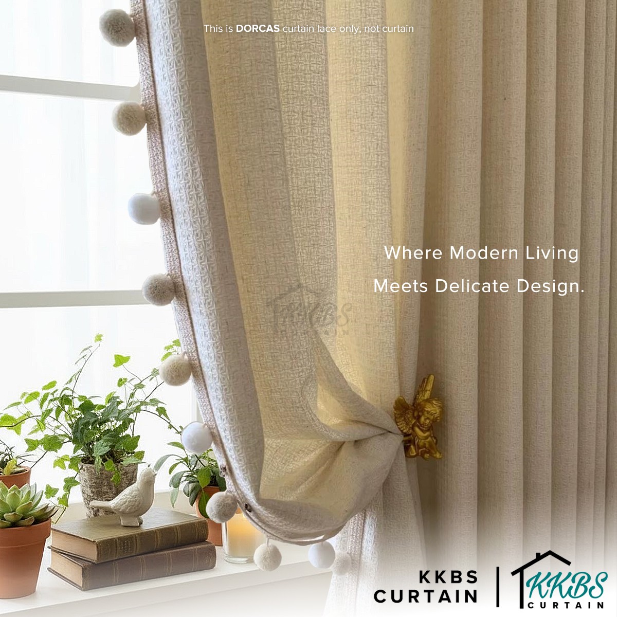 Dorcas Curtain Laces Cut by Metre