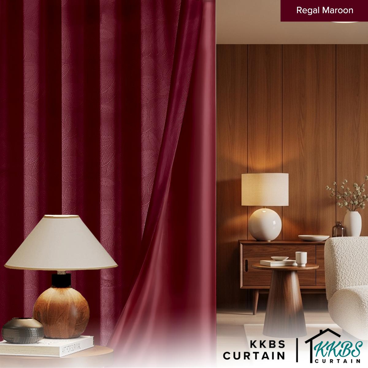 Miranda 90-98% Blackout Curtain Ready Made Hook &amp; Eyelet - Std Width