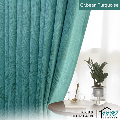 Neluna Semi Blackout Curtain Ready Made Extra Width