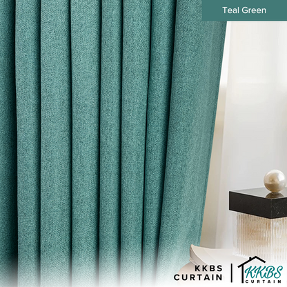 Mizuka 100% Blackout Curtain Ready Made Standard Width