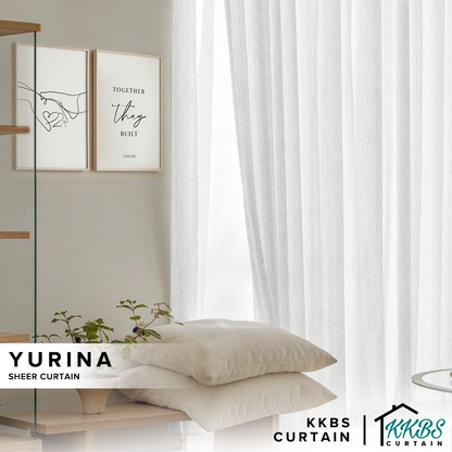 Yurina Sheer Curtain Custom Made