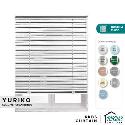 Yuriko 50mm Venetian Blinds Custom Made