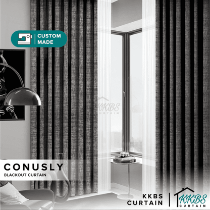 Conusly Blackout Curtain Custom Made