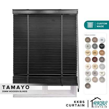 Tamayo 35mm Wooden Blinds Custom Made