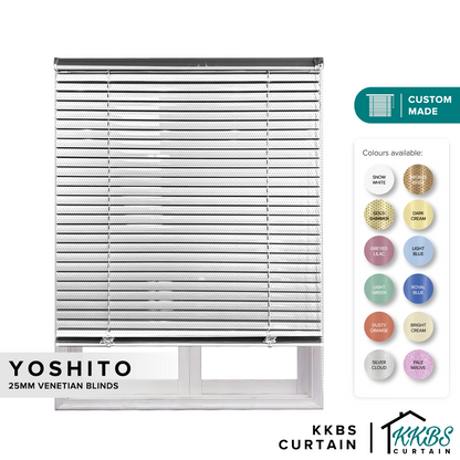Yoshito 25mm Venetian Blinds Custom Made