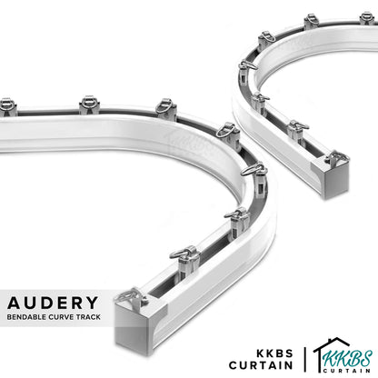 Audery Bendable Curve Curtain Track