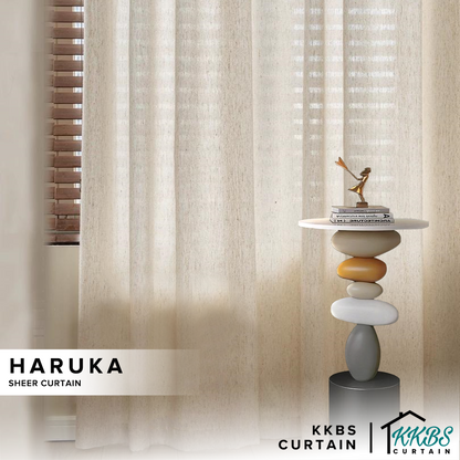 Haruka Sheer Curtain Custom Made