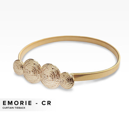 Emorie Four Circles Design Curtain Tieback