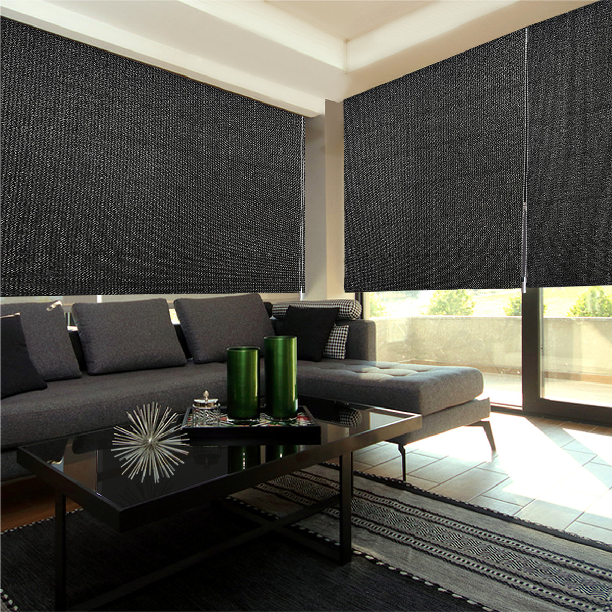Carminho 100% Blackout Roman Blinds Custom Made