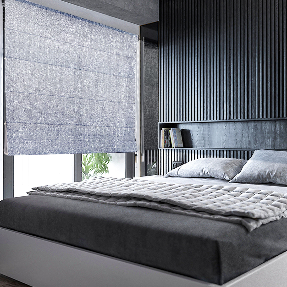 Luciano Semi Blackout Roman Blinds Custom Made Page 1