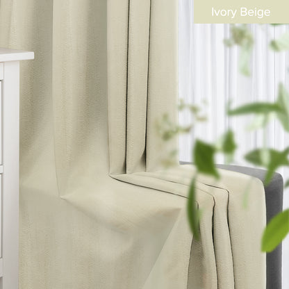 Benica 100% Blackout Curtain Ready Made