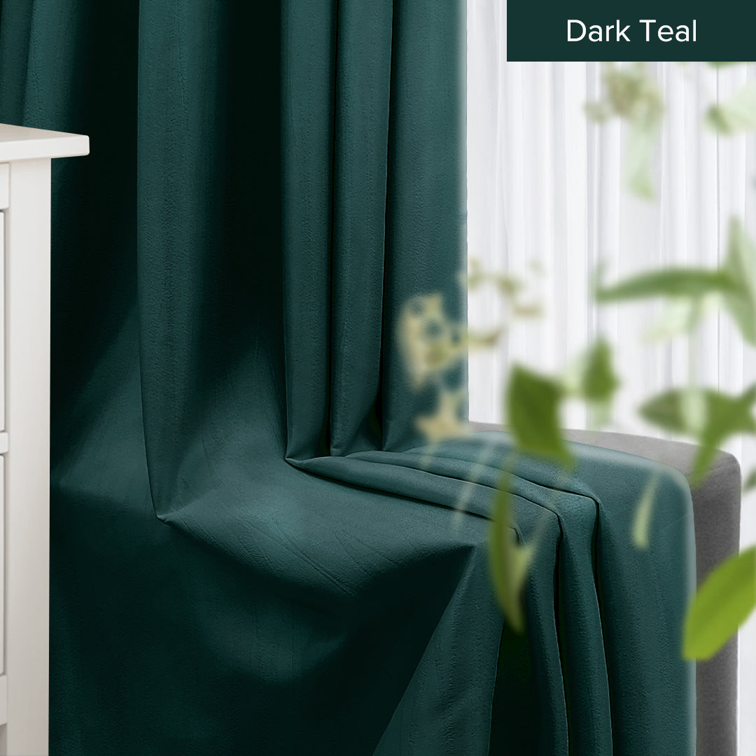 Benica 100% Blackout Curtain Ready Made