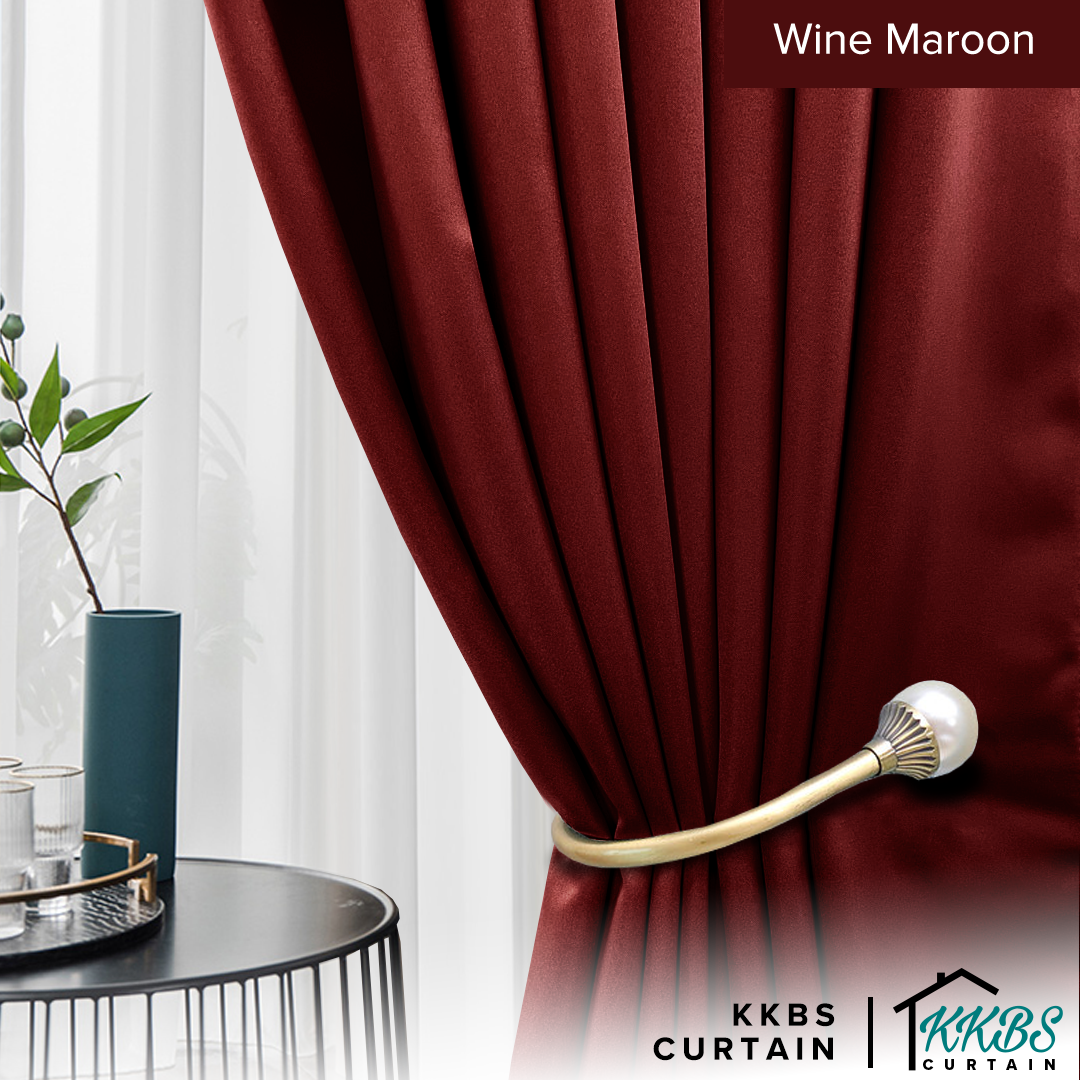 Canola 80%+ Blackout Curtain Minimalist Hook &amp; Eyelet