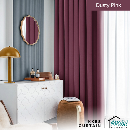 Camilla Semi Blackout Curtain Ready Made (Page 1)