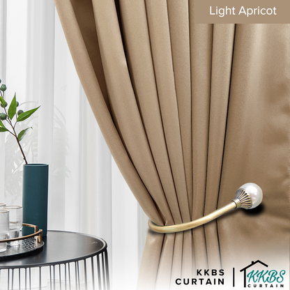 Canola 80%+ Blackout Curtain Minimalist Hook &amp; Eyelet