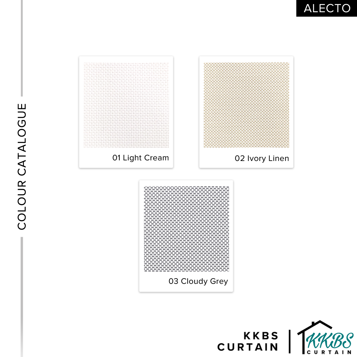 Alecto 100% Blackout Roller Blinds Custom Made