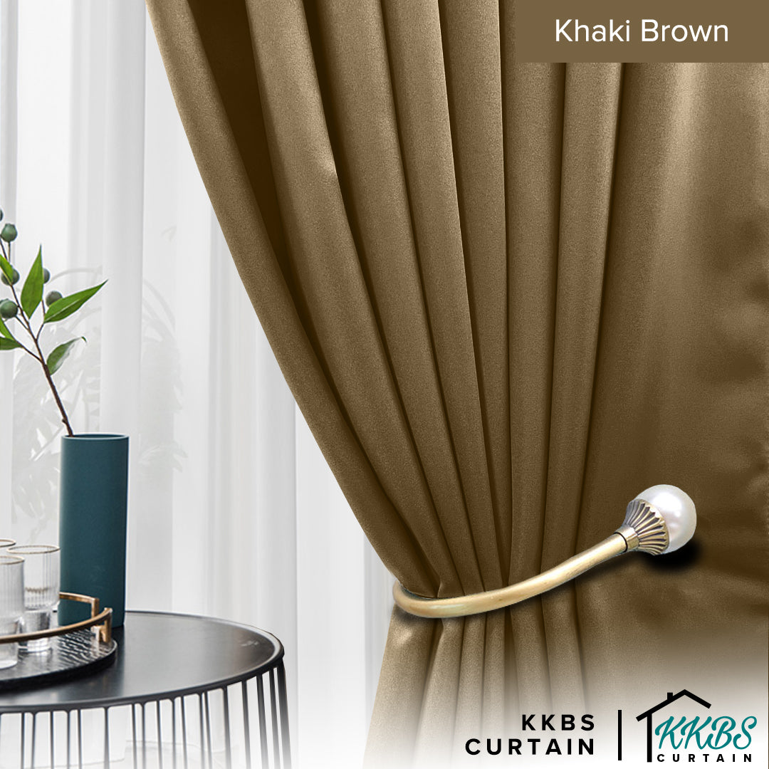 Canola 80%+ Blackout Curtain Minimalist Hook &amp; Eyelet