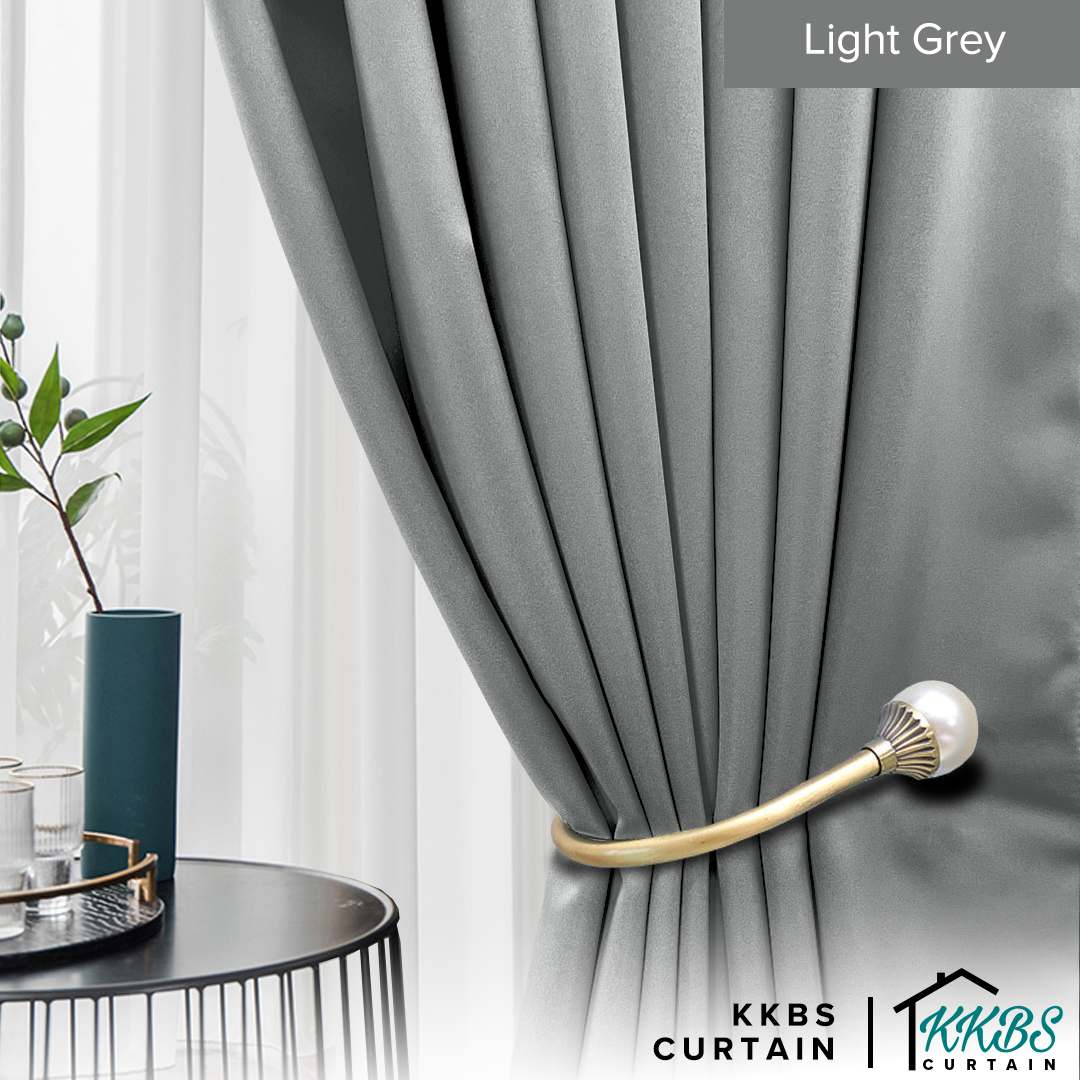 Canola 80%+ Blackout Curtain Minimalist Hook &amp; Eyelet