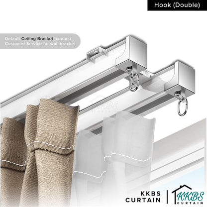 Audery Bendable Curve Curtain Track