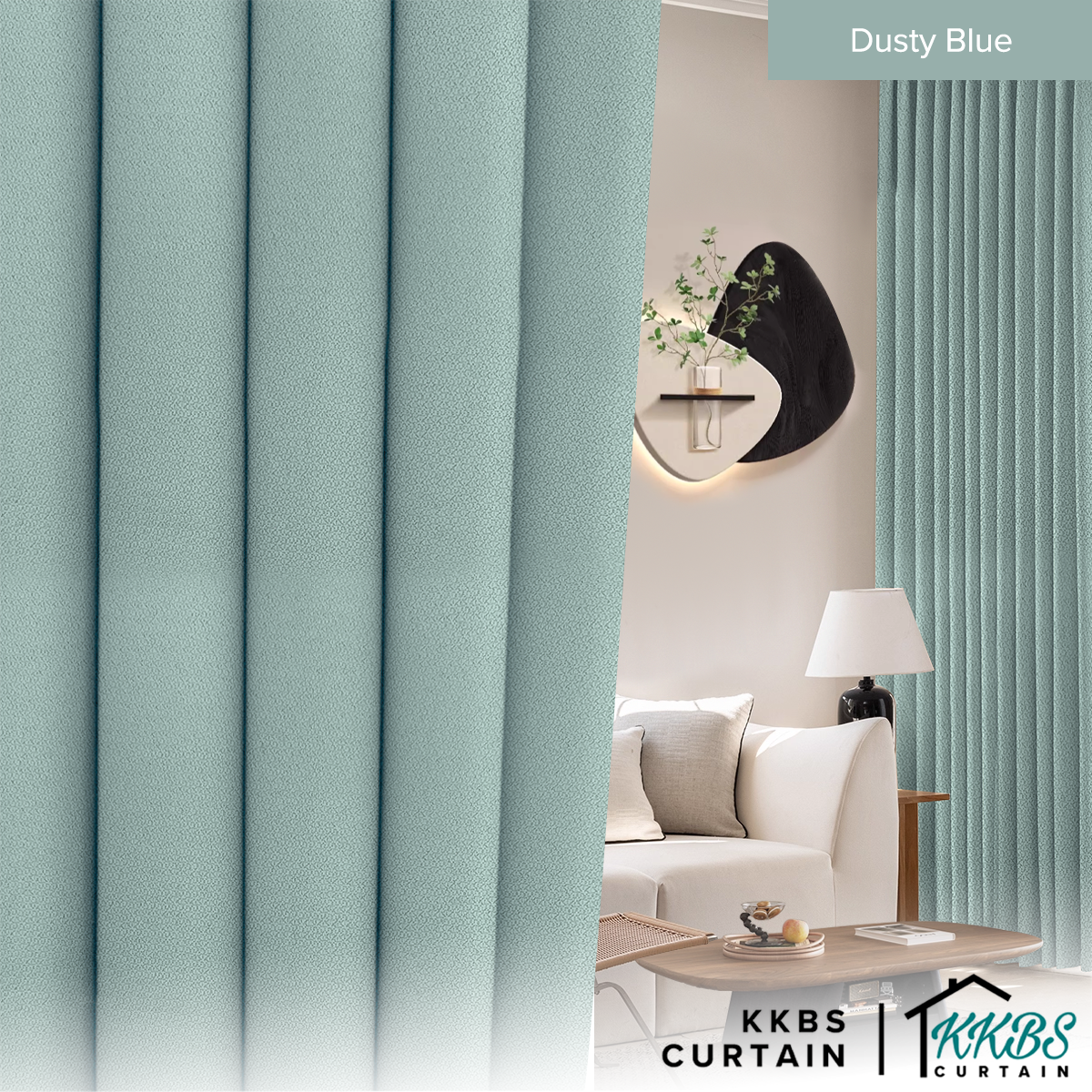Morina 85-95% Blackout Curtain Ready Made Extra Width