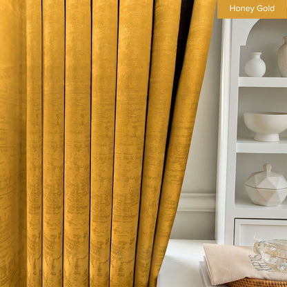 Jorica 85-95% Blackout Curtain Ready Made - Extra Width