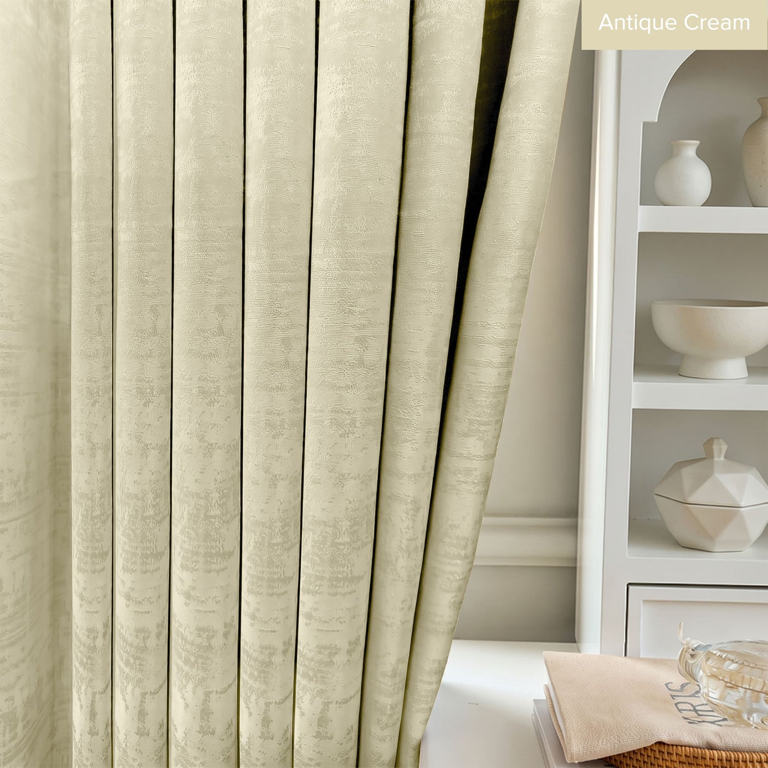 Jorica 85-95% Blackout Curtain Ready Made - Standard Width