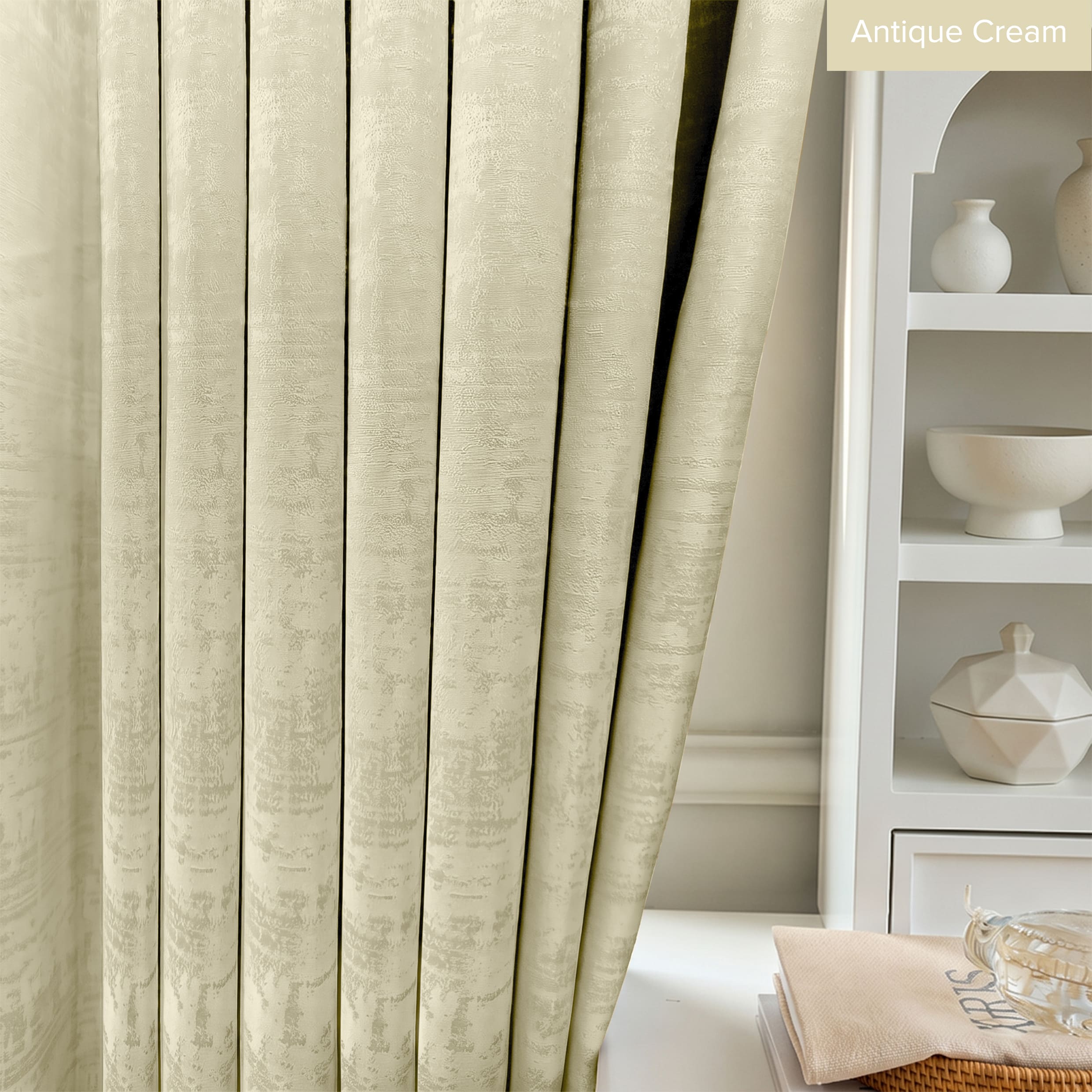 Jorica 85-95% Blackout Curtain Ready Made - Standard Width
