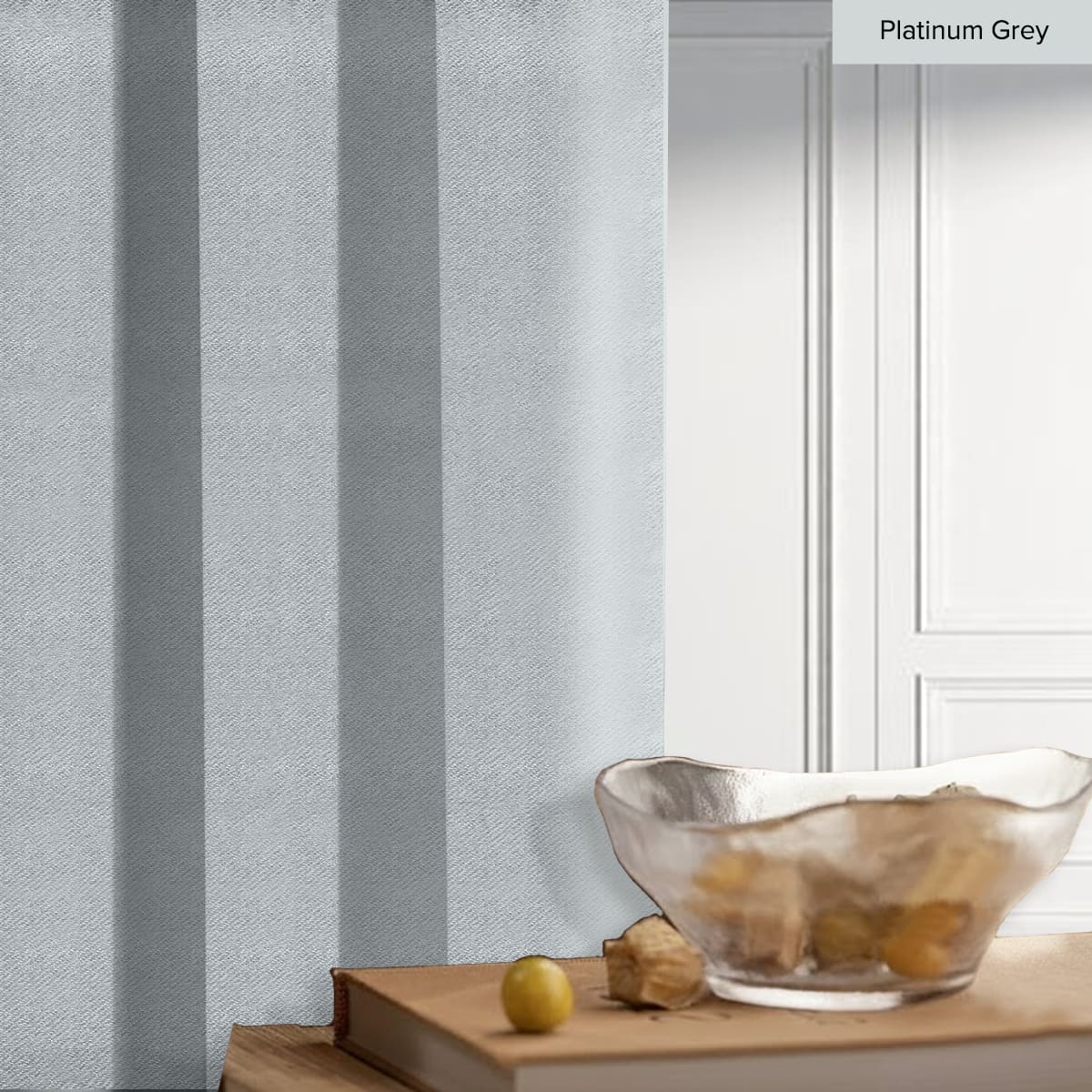 Melina 90-98% Blackout Curtain Ready Made - Standard Width