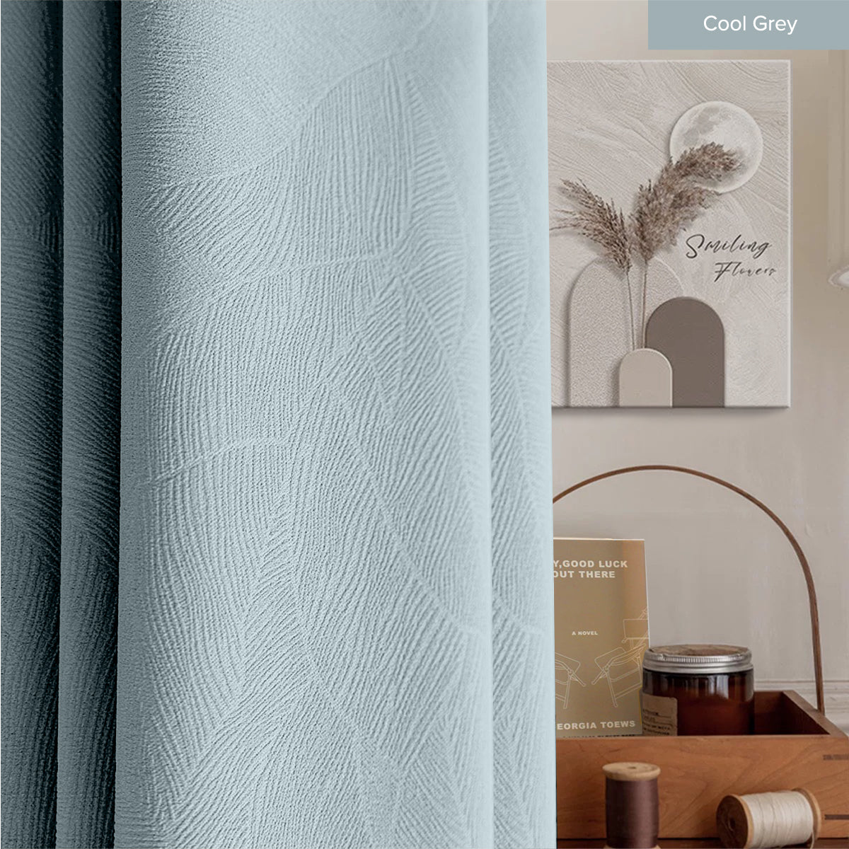 Fiora 98-99.9% Blackout Curtain Ready Made - Standard Width