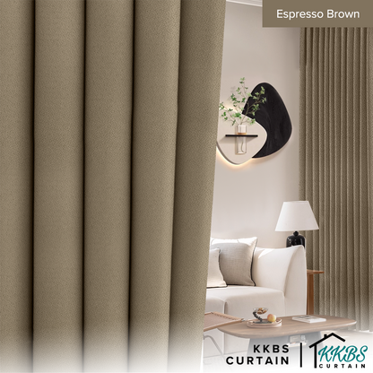 Morina 85-95% Blackout Curtain Ready Made Extra Width
