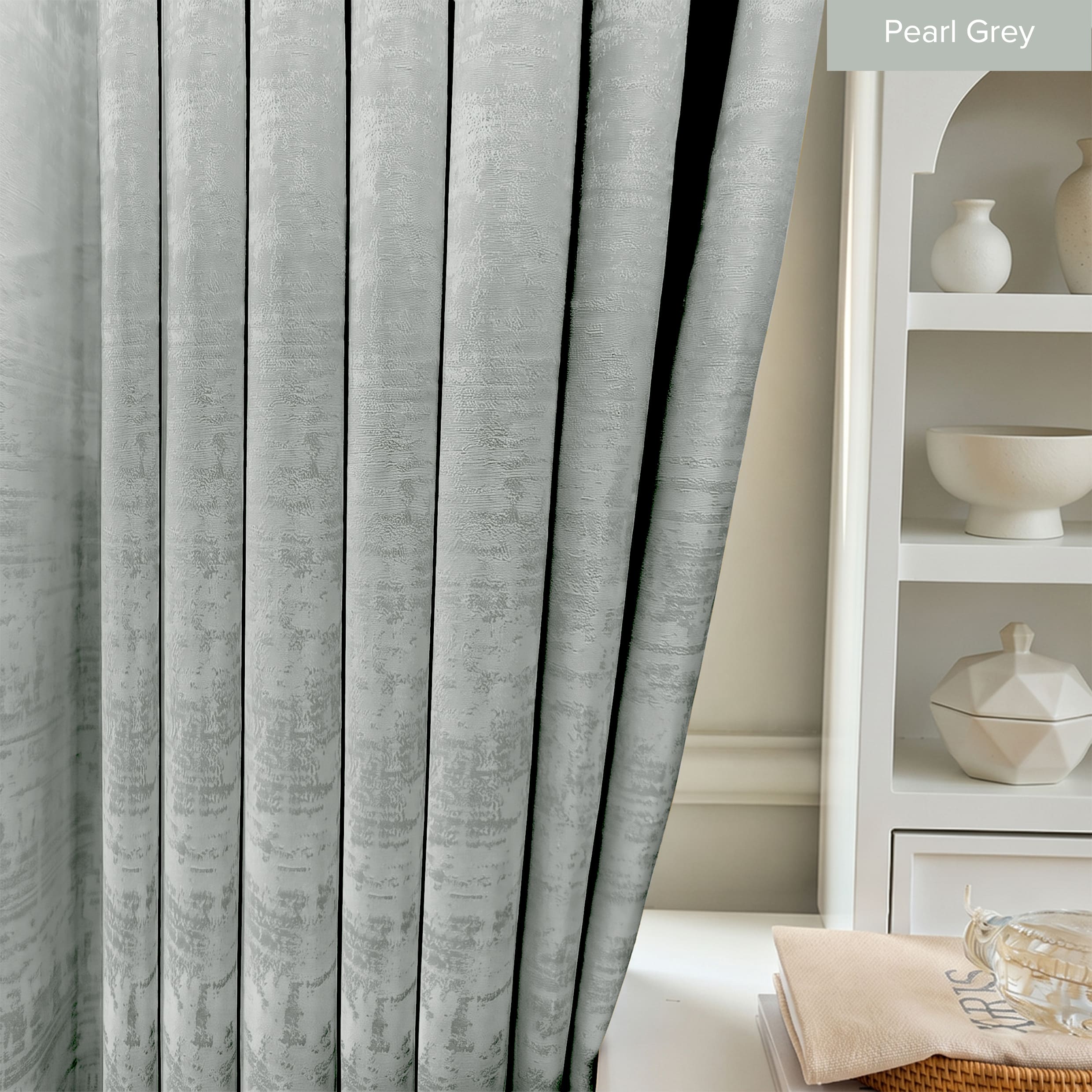 Jorica 85-95% Blackout Curtain Ready Made - Standard Width