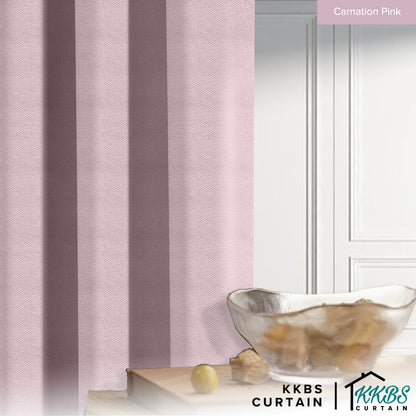 Melina 90-98% Blackout Curtain Ready Made Hook &amp; Eyelet - Std Width