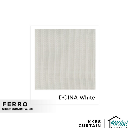 Doina Sheer Curtain Custom Made