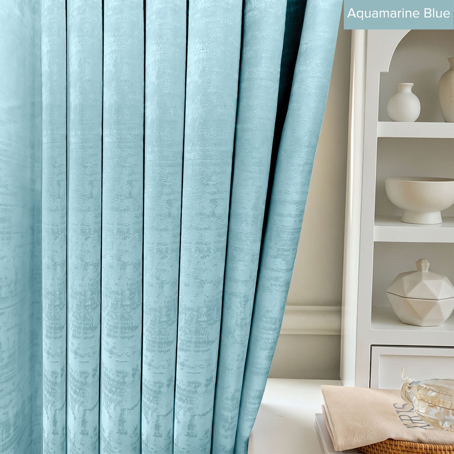 Jorica 85-95% Blackout Curtain Ready Made - Extra Width